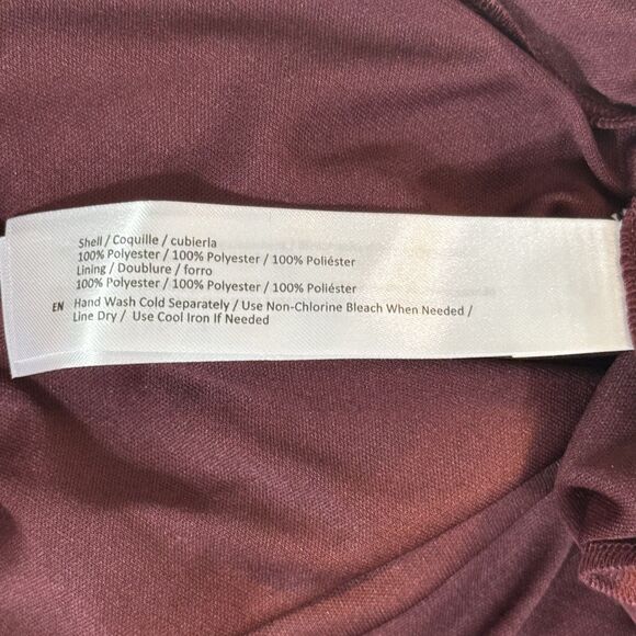 BAND OF THE FREE Lila Midi Dress M Merlot Lace Up WhimsyGoth Boho NWT B45 - Picture 6 of 6